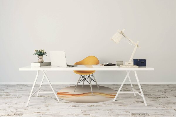 Tapis de chaise de bureau Flamme