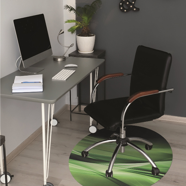 Tapis de chaise Abstraction herbeuse