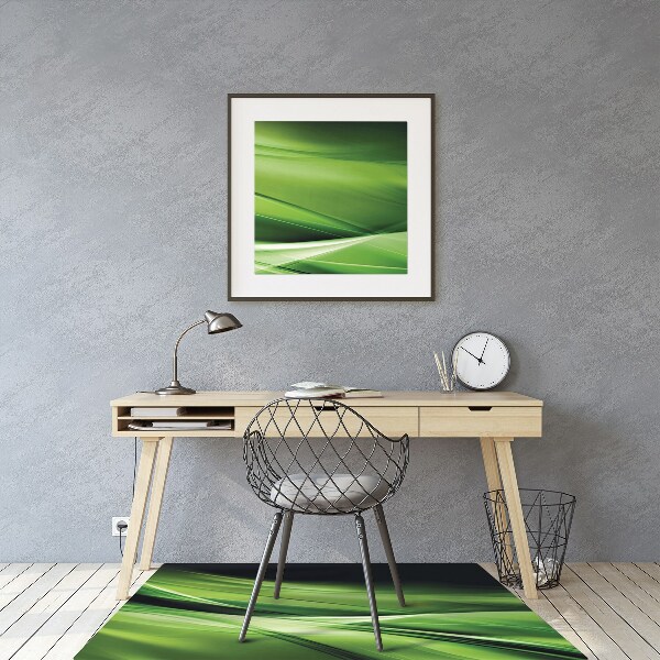 Tapis de chaise Abstraction herbeuse