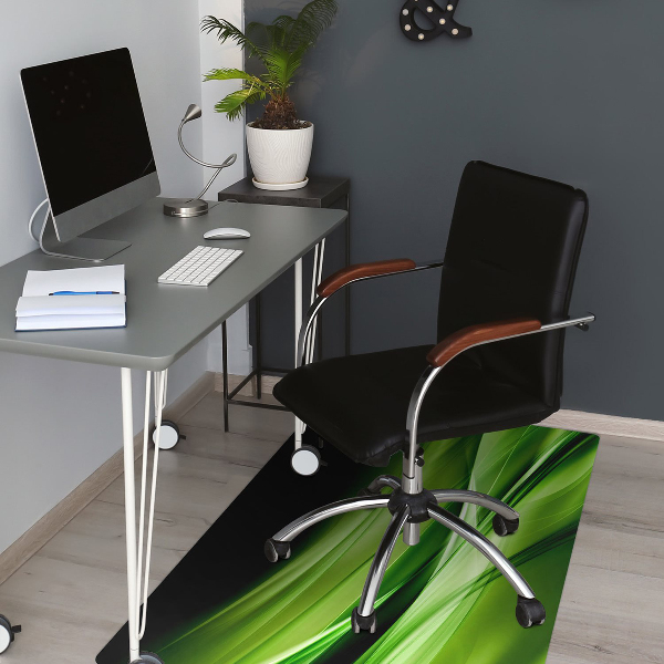 Tapis de chaise Abstraction herbeuse