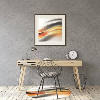 Tapis de chaise Oranges d'abstraction