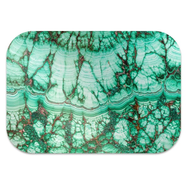 Tapis bureau Turquoise en marbre