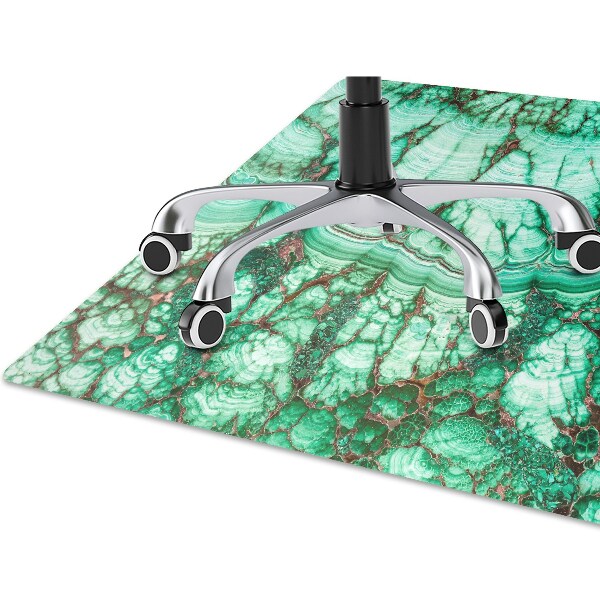 Tapis bureau Turquoise en marbre