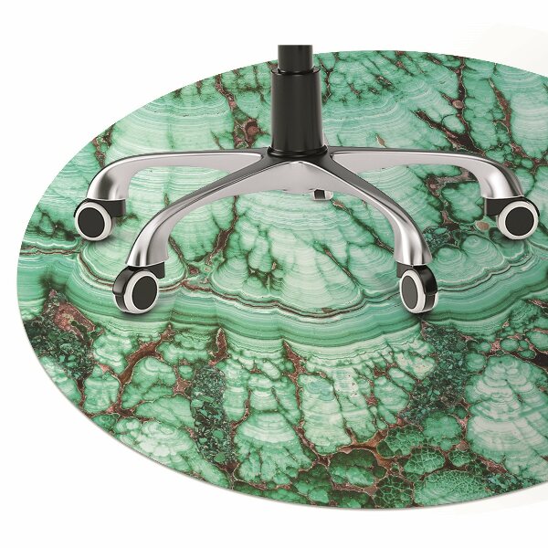 Tapis bureau Turquoise en marbre