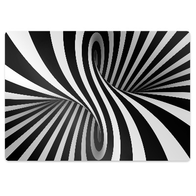 Tapis de chaise Illusion d'abstraction