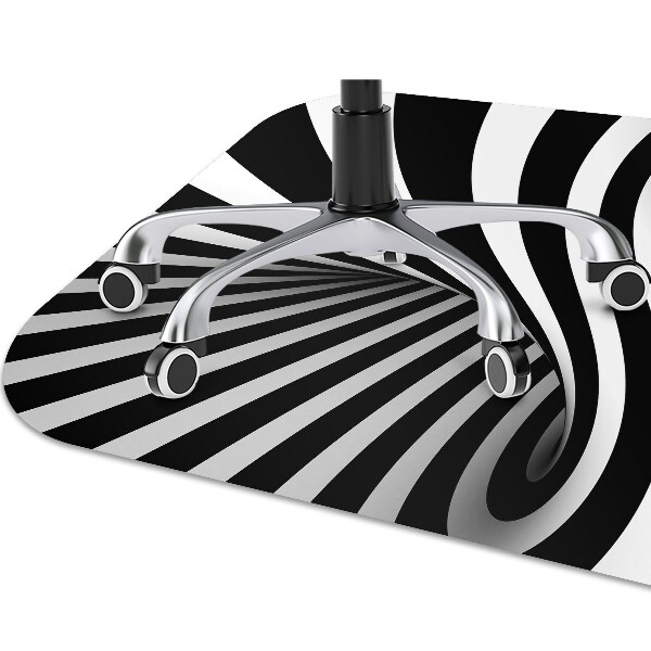 Tapis de chaise Illusion d'abstraction