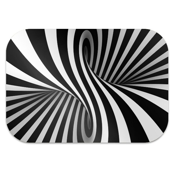 Tapis de chaise Illusion d'abstraction