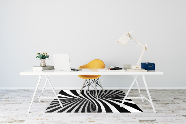 Tapis de chaise Illusion d'abstraction