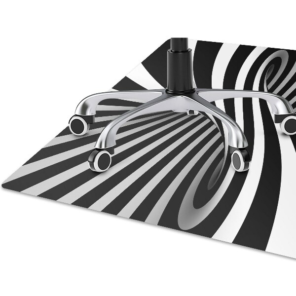 Tapis de chaise Illusion d'abstraction