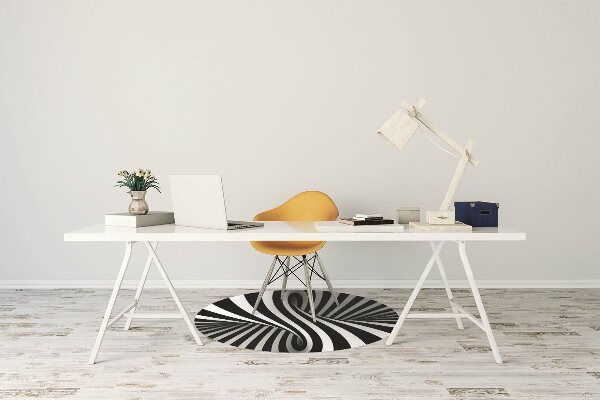 Tapis de chaise Illusion d'abstraction