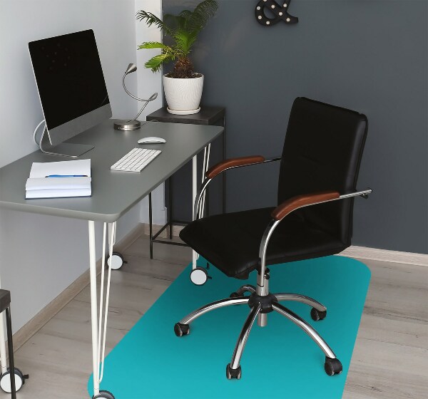 Tapis de protection de sol Couleur turquoise sombre