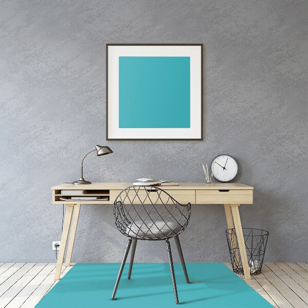 Tapis de protection de sol Couleur turquoise sombre