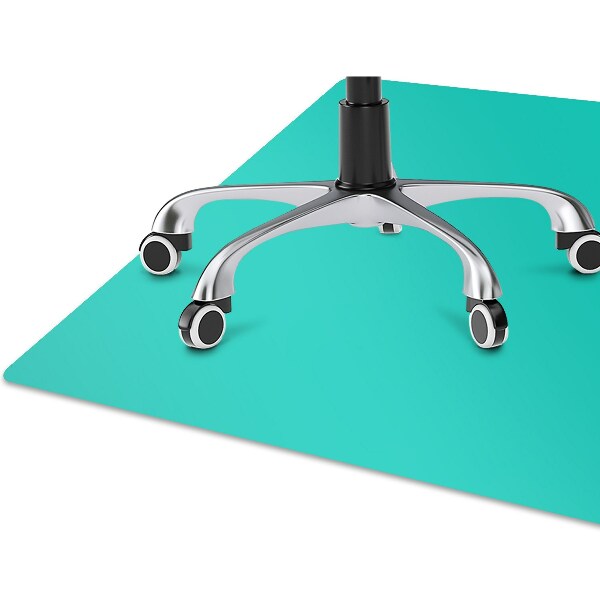 Tapis pour chaise de bureau Turquoise