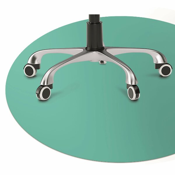 Tapis pour chaise de bureau Turquoise