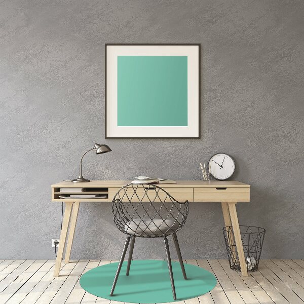Tapis pour chaise de bureau Turquoise