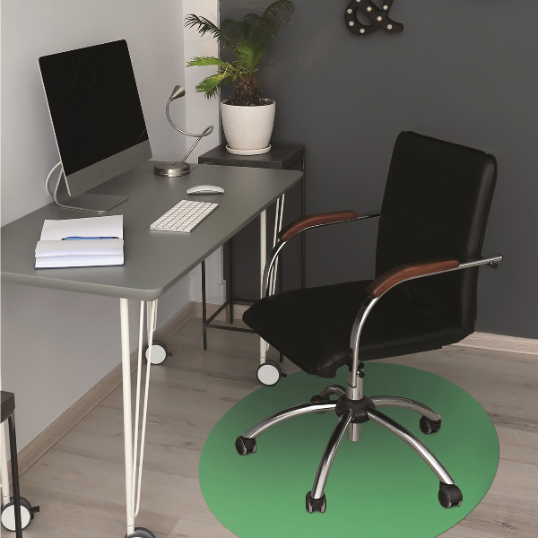 Tapis fauteuil bureau L'herbe verte