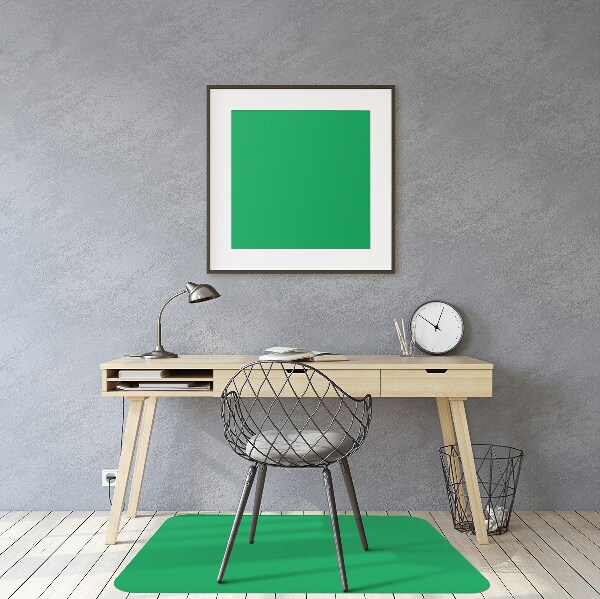 Tapis fauteuil bureau L'herbe verte