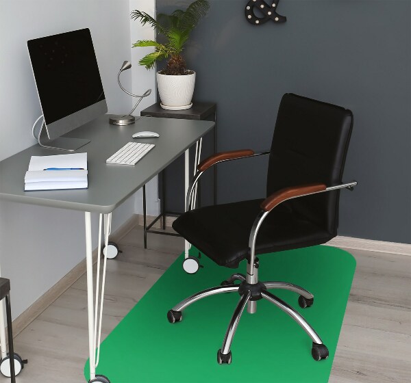 Tapis fauteuil bureau L'herbe verte