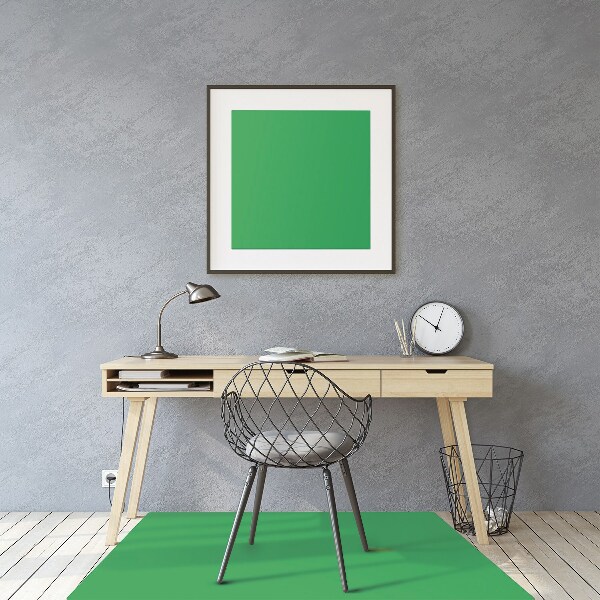 Tapis fauteuil bureau L'herbe verte
