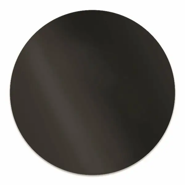 Tapis de chaise de bureau Couleur noire