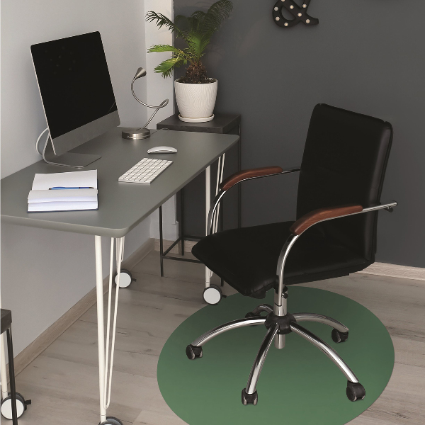 Tapis bureau Couleur forestière verte