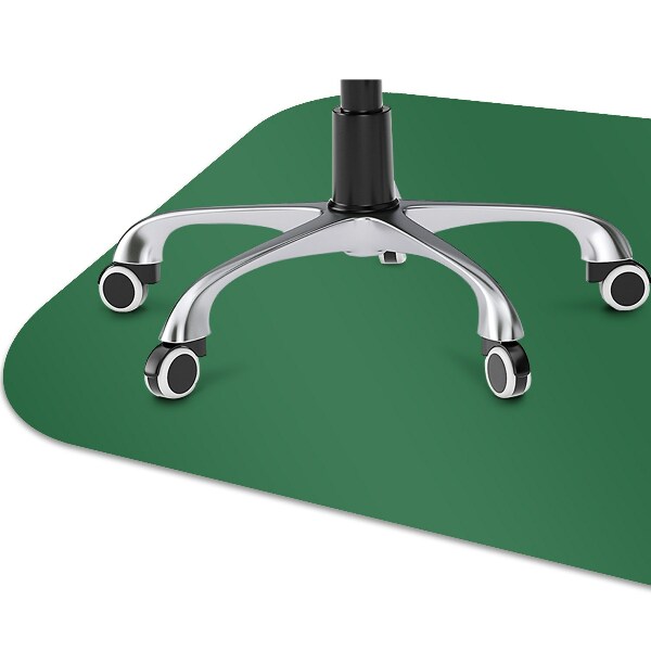 Tapis bureau Couleur forestière verte