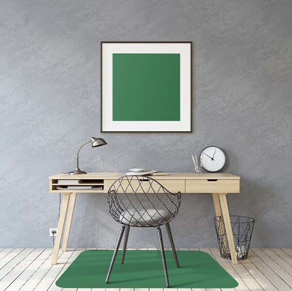 Tapis bureau Couleur forestière verte