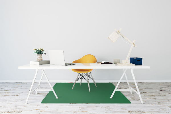 Tapis bureau Couleur forestière verte