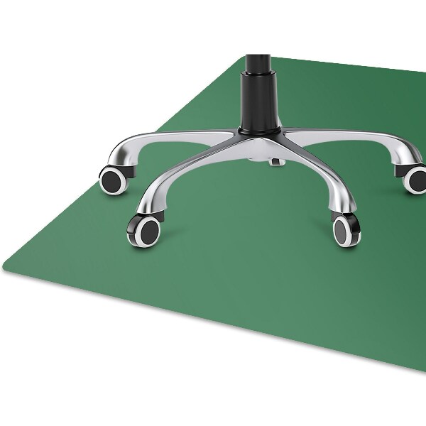 Tapis bureau Couleur forestière verte
