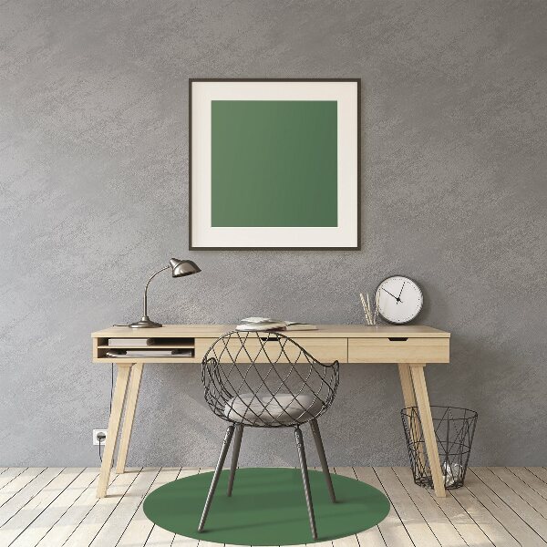 Tapis bureau Couleur forestière verte