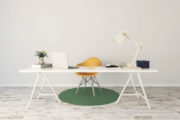 Tapis bureau Couleur forestière verte
