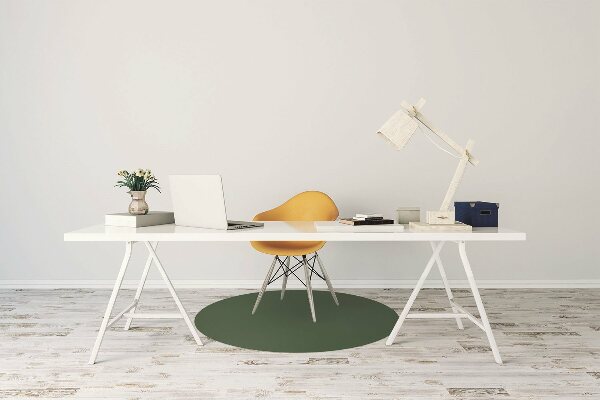 Tapis pour chaise de bureau Couleur foncée sombre