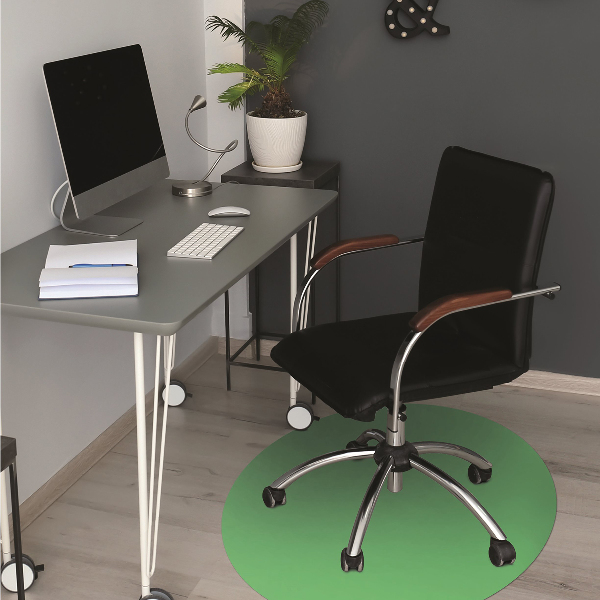 Tapis bureau Couleur verte claire