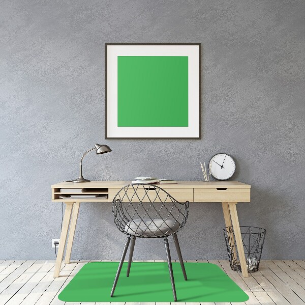 Tapis bureau Couleur verte claire