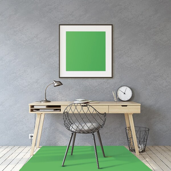 Tapis bureau Couleur verte claire