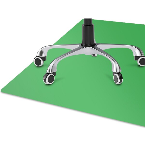 Tapis bureau Couleur verte claire