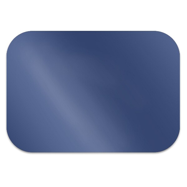 Tapis pour chaise de bureau Couleur bleue