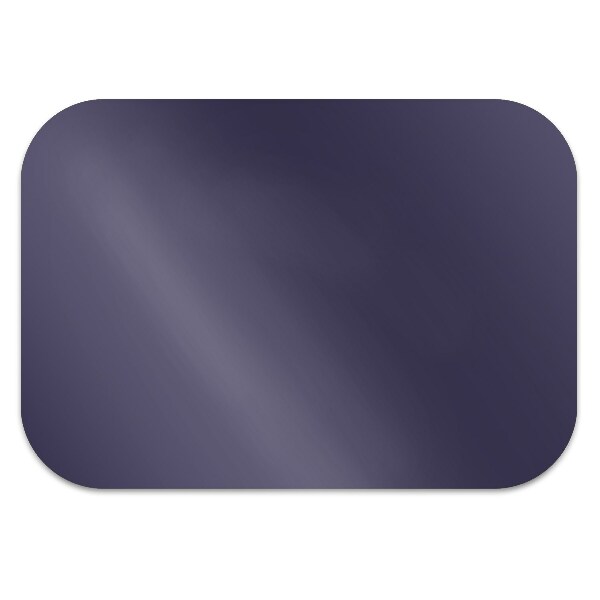 Tapis pour chaise de bureau bleu marine