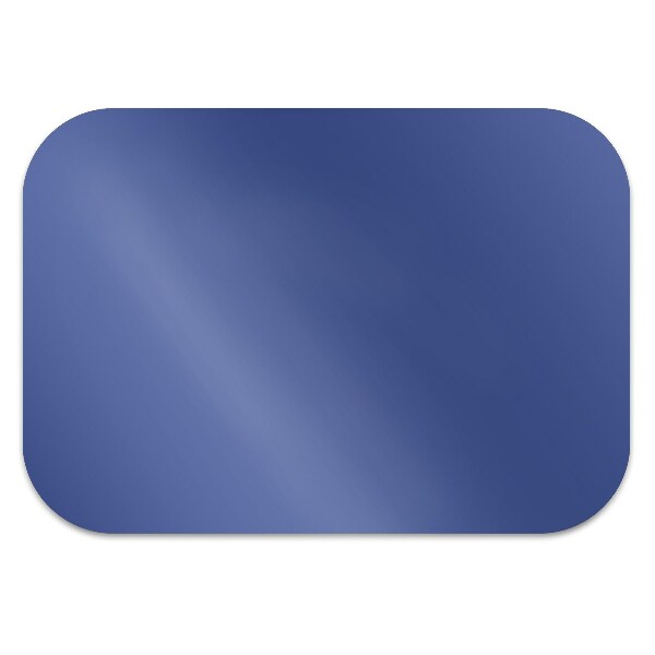 Tapis fauteuil bureau Couleur de la route bleue