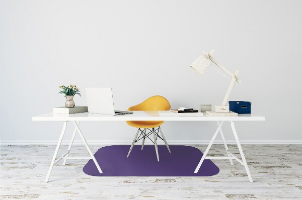 Tapis pour chaise de bureau Couleur cobalt