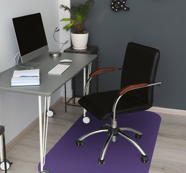Tapis pour chaise de bureau Couleur cobalt