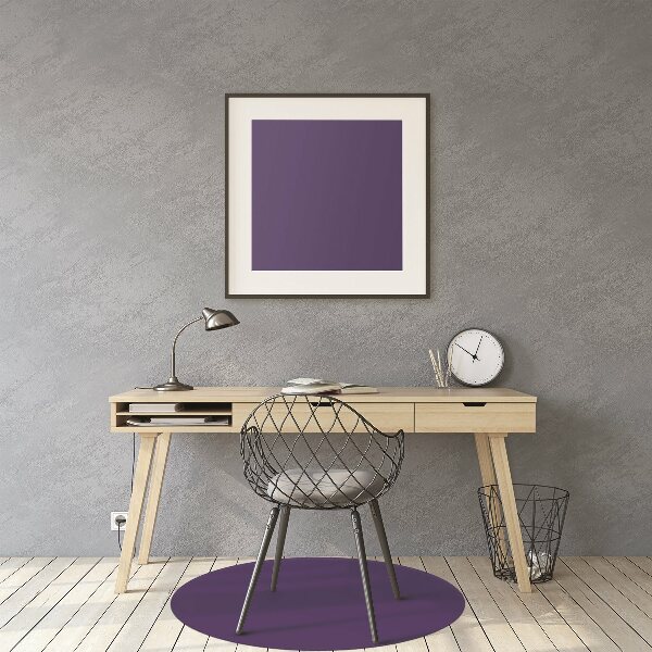 Tapis pour chaise de bureau Couleur cobalt