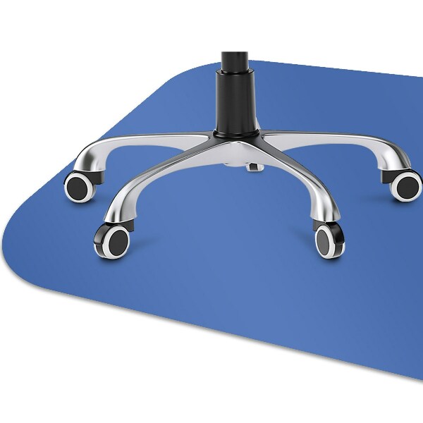 Tapis de chaise Couleur d'azur sombre