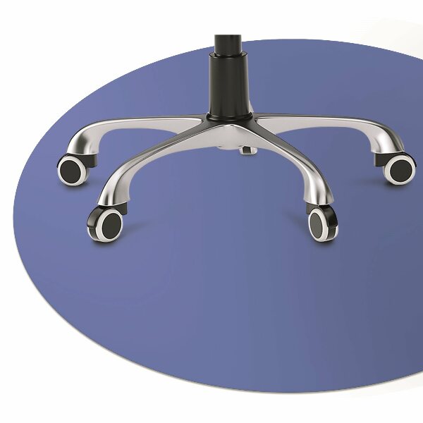 Tapis de chaise Couleur d'azur sombre