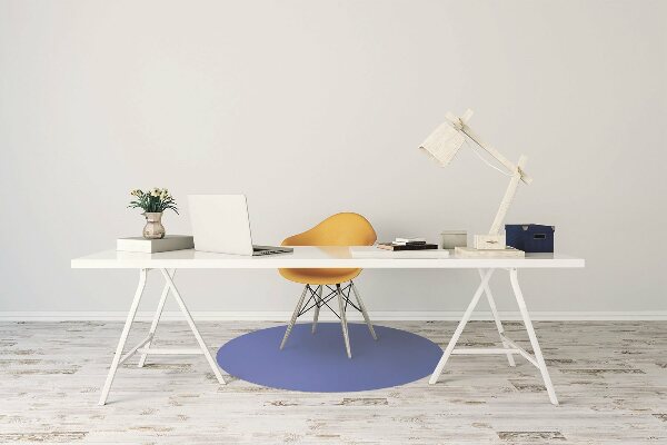 Tapis de chaise Couleur d'azur sombre