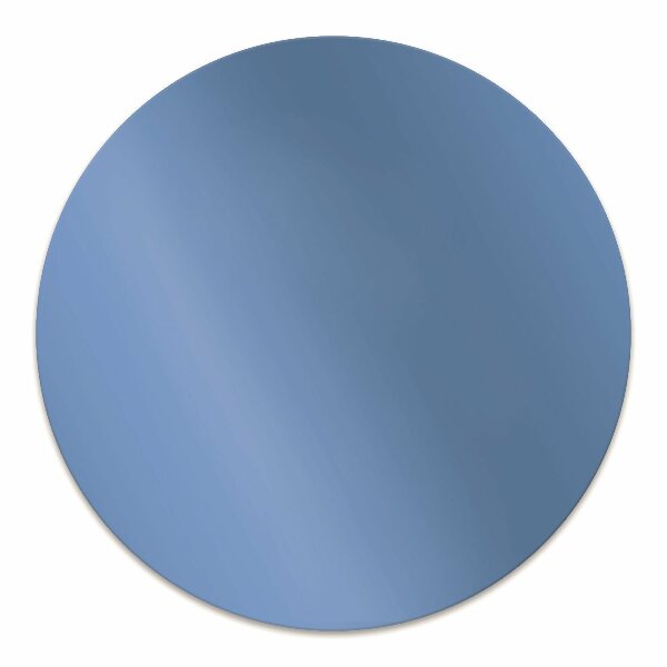 Tapis de chaise de bureau Couleur bleue