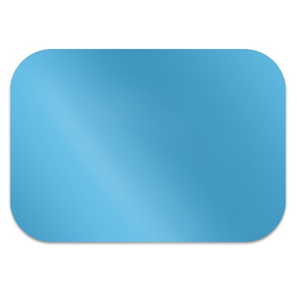 Tapis de chaise Couleur bleu vif