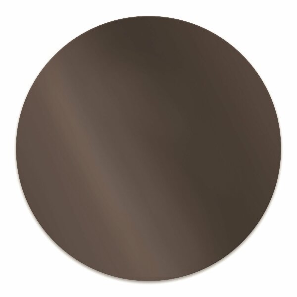 Tapis de chaise de bureau marron