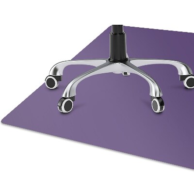 Tapis pour chaise de bureau Couleur violet