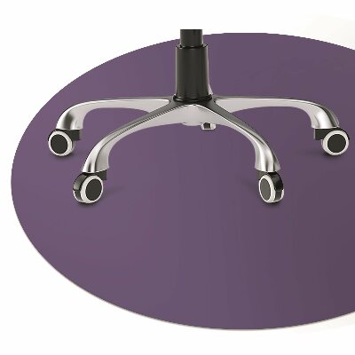 Tapis pour chaise de bureau Couleur violet